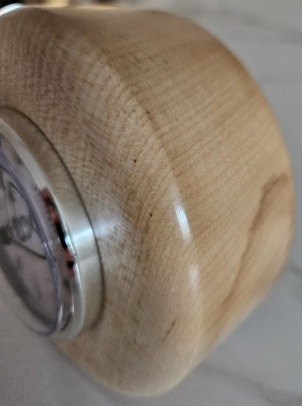 Sycamore Desk or Mantel clock - Image 4