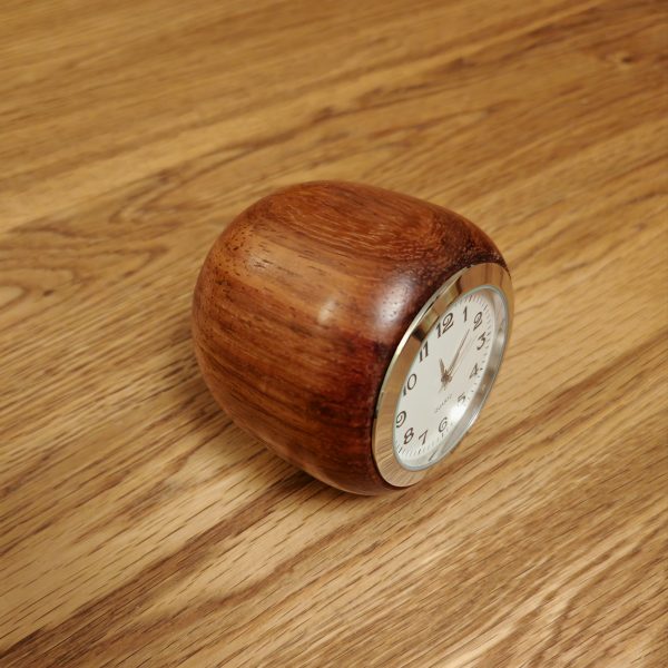 Padauk Ball clocks, Various faces available.. - Image 2