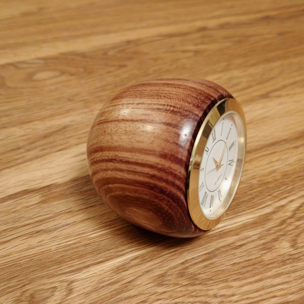 Purpleheart Ball clocks, Various faces available... - Image 3