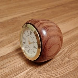Purpleheart Ball clocks, Various faces available...