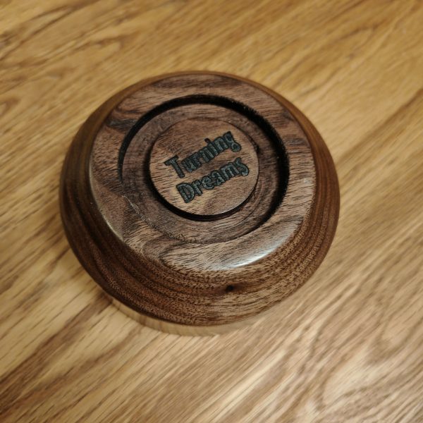 Lovely Little Walnut Wood Bowl - Image 2