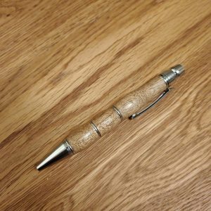 Unique handmade pen made from African Walnut