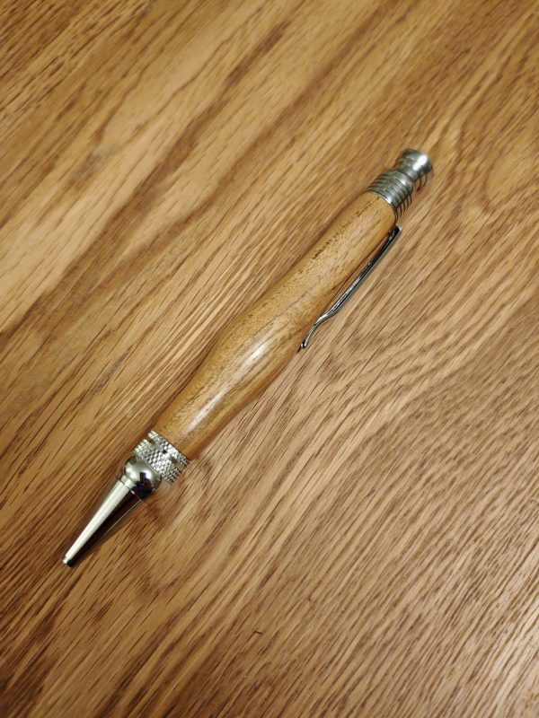 Unique handmade pen made from Goncalo Alvi wood