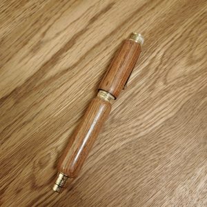 Unique handmade pen made from Jatoba Wood
