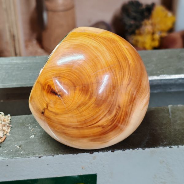 Yew Wood Ball clocks, Various faces available... - Image 4